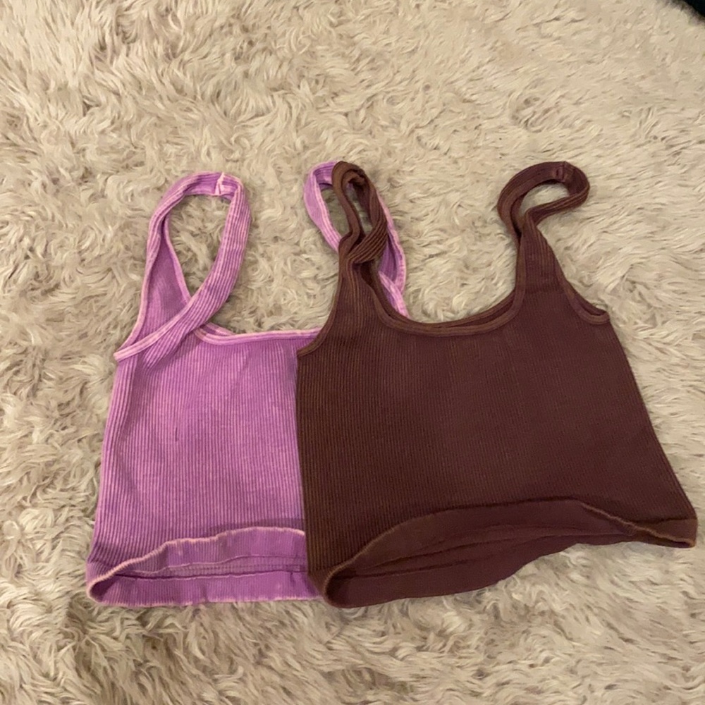 Copy-🌺free people happiness run square neck crop